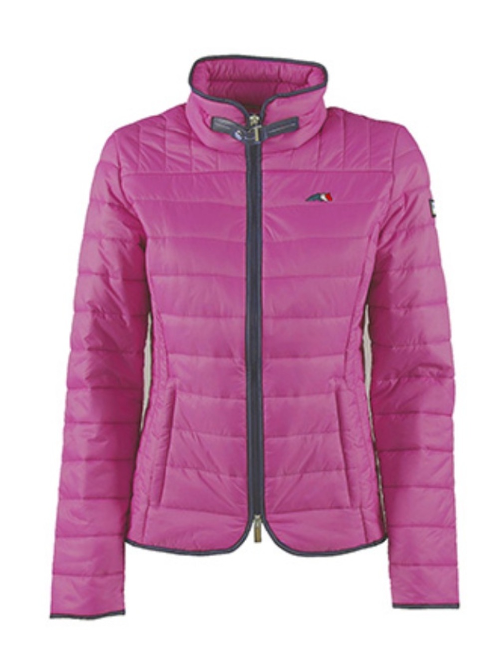Equiline Italia Pink Quilted Puffer Jacket Equestrian Riding Women’s XS/S
